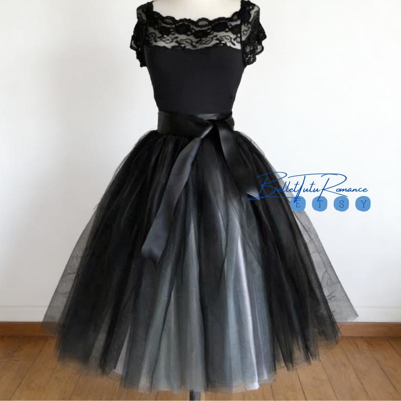 Customized Elegant Adult Ballet Tulle Skirt, Performance Practice Wear, Long Fluffy Dance Skirt, Photoshoot