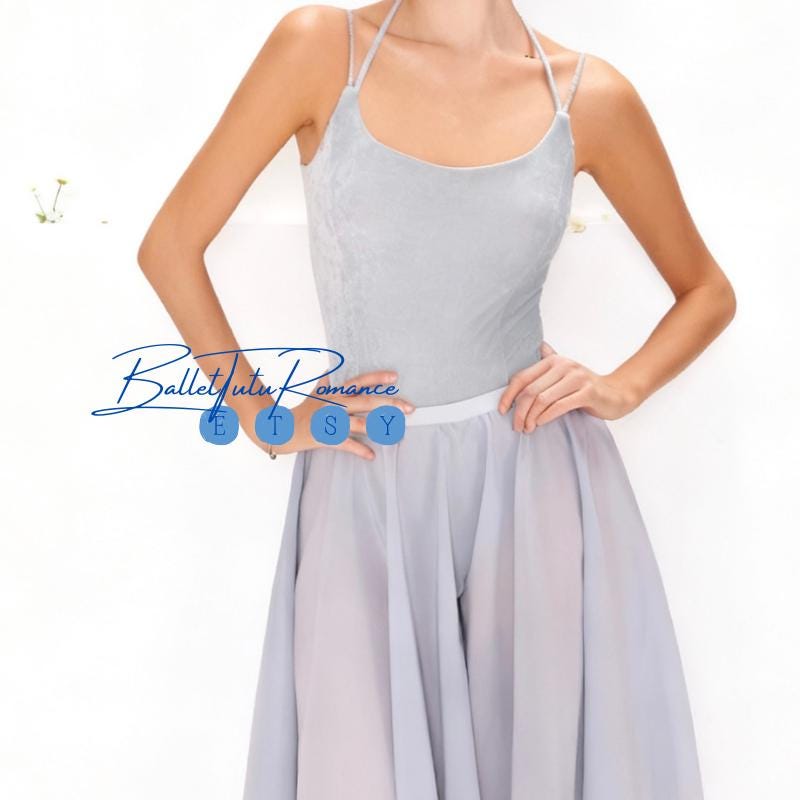 Bodysuit Leotard Ballet Dance Wear | Blue Women’s Fitted Everyday Leotard