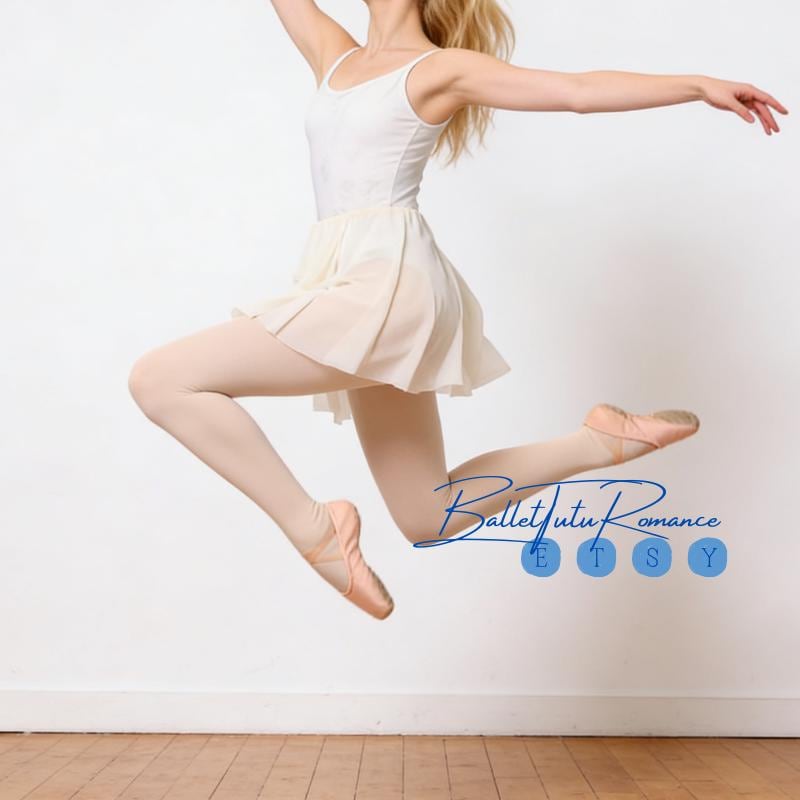 Tulle Ballet Skirt, Asymmetrical Handkerchief Hem Dance Practice Wear