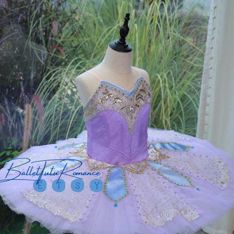 Luxury Custom Ballet Tutu, Adult & Child Handmade High-End Ballerina Costume for Performances,Aurora/Nutcracker
