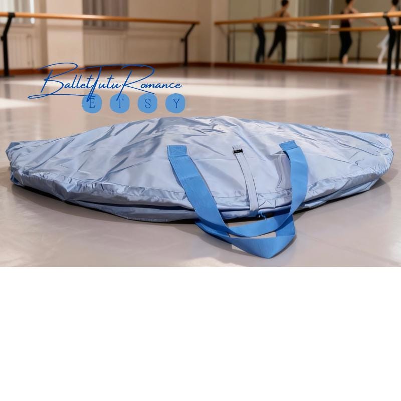 Ballet Tutu Performance Skirt Storage Bag, Shoe Storage, 43.3in Waterproof Dance Handbag Organizer