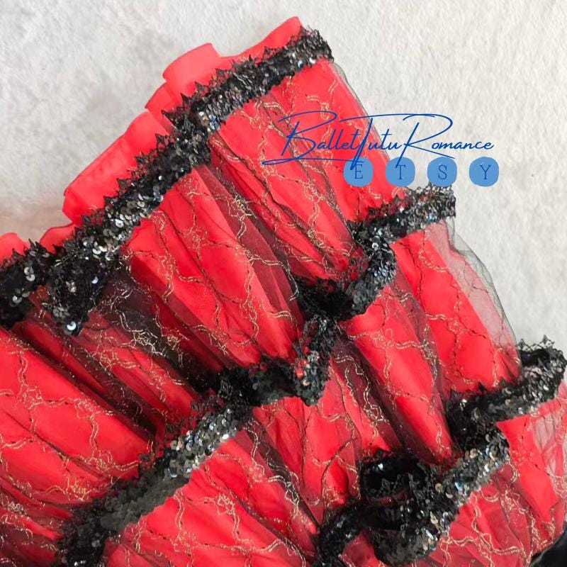 Luxury Professional Ballet Tutu, Custom Dress, Adult Child Dance Wear, Giselle/Carmen, Rush Order