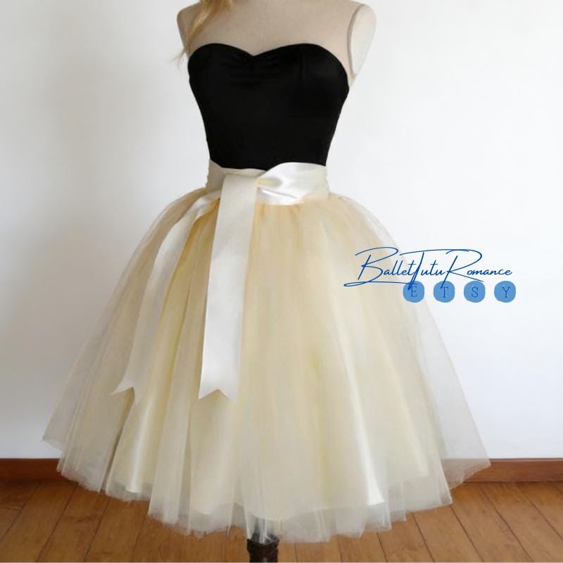 Customized Elegant Adult Ballet Tulle Skirt, Performance Practice Wear, Long Fluffy Dance Skirt, Photoshoot
