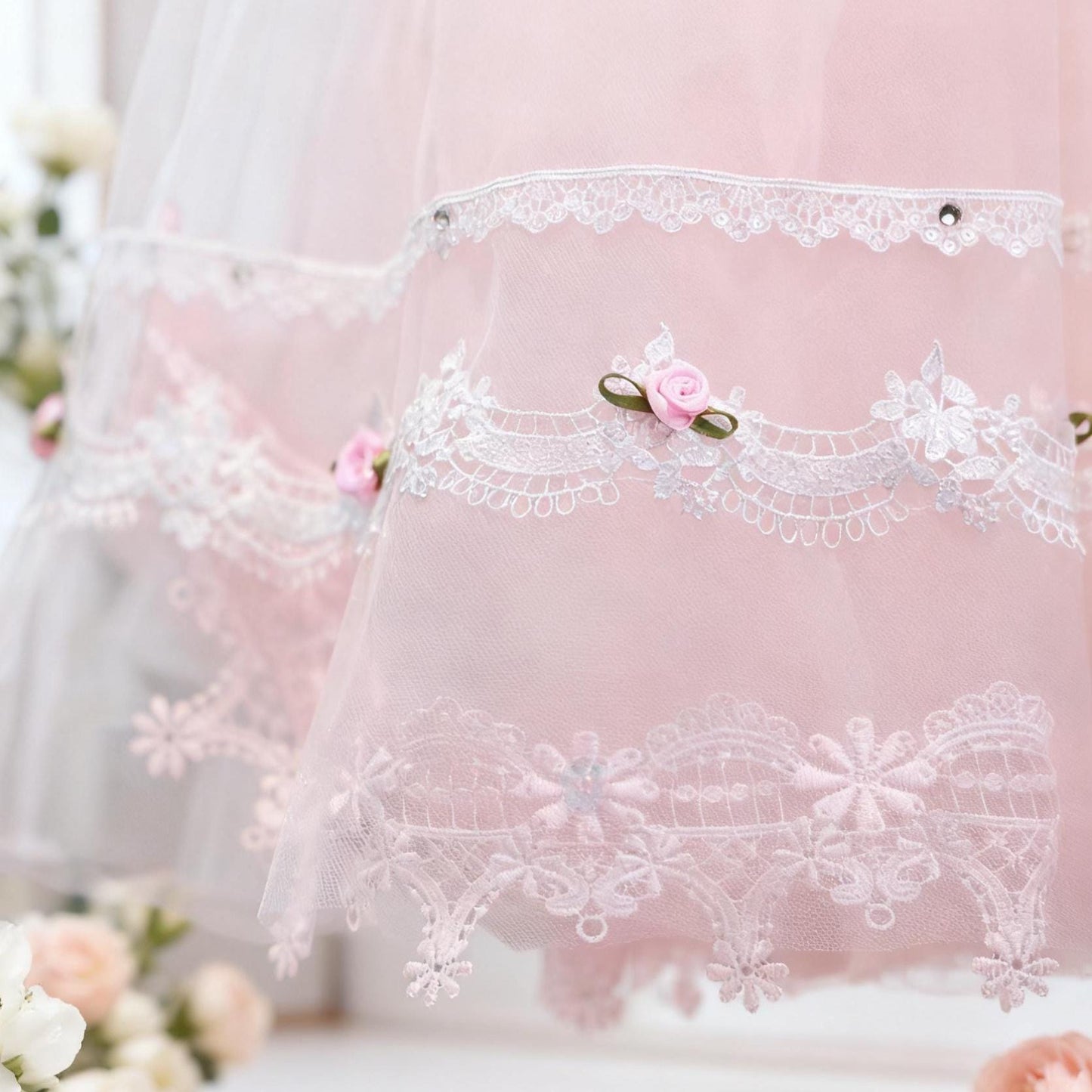 Pink Floral Ballet Tutu: Custom Aurora Costume, Adult & Child,Aurora/Nutcracker
