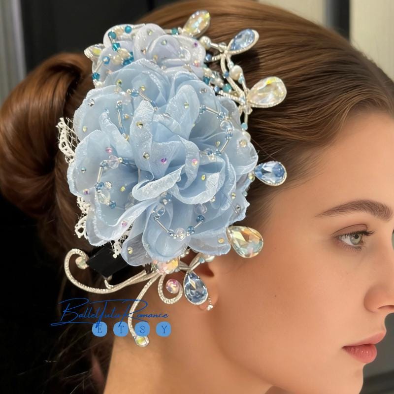 Customized Champagne Ballet Crown, Adult & Child Performance Headwear, Esmeralda Don Quixote Tiara