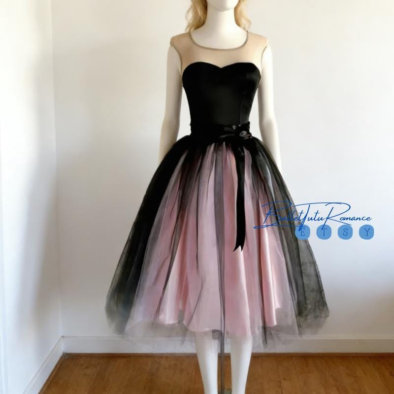Customized Elegant Adult Ballet Tulle Skirt, Performance Practice Wear, Long Fluffy Dance Skirt, Photoshoot