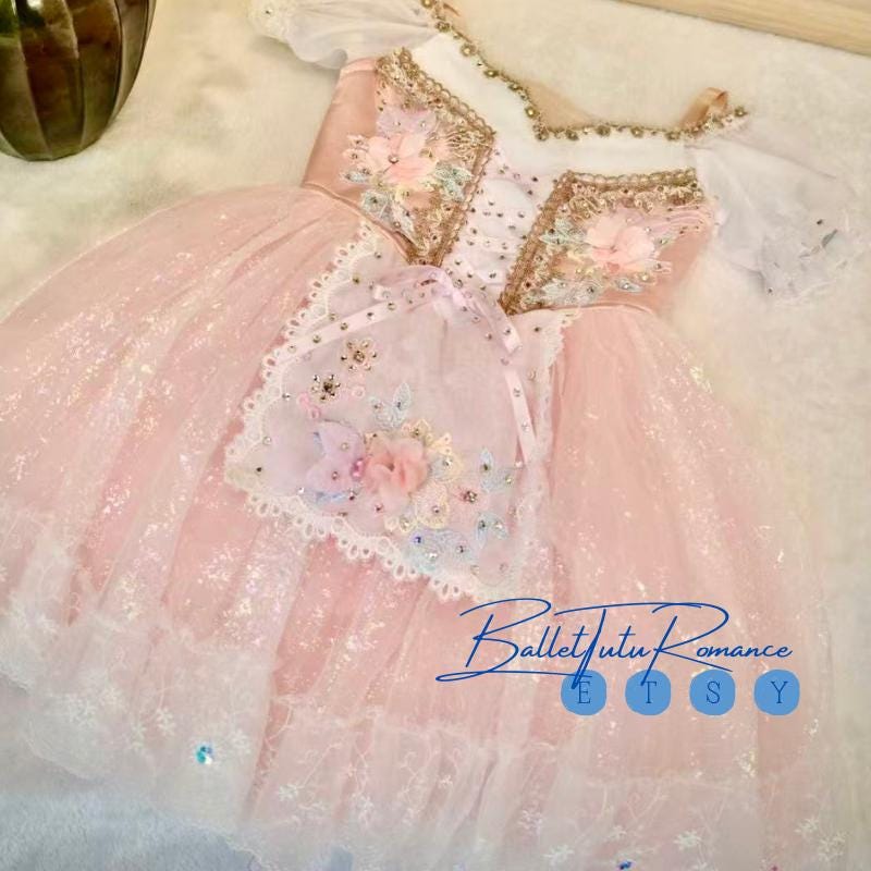 Luxury Professional Ballet Tutu, Custom Dress, Adult Child Dance Wear, Giselle/Carmen, Rush Order