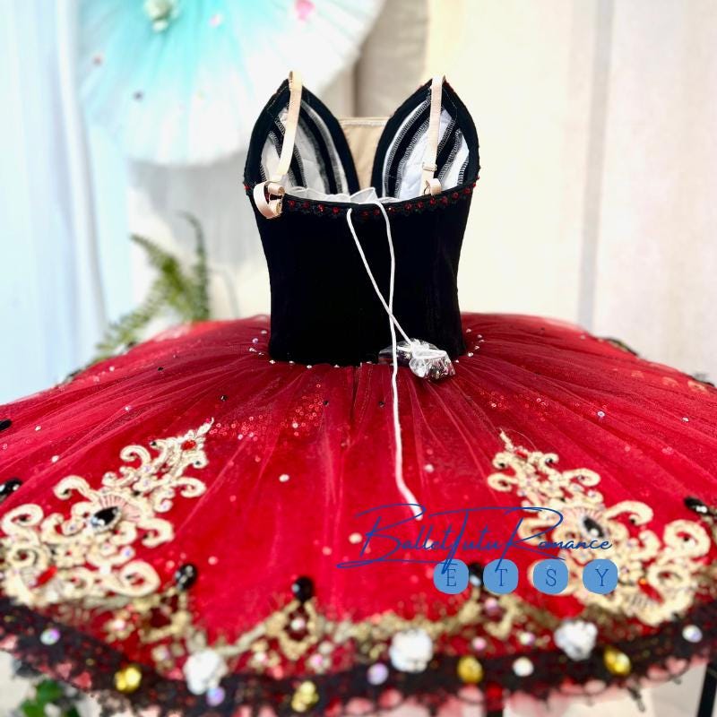 Customized Professional Ballet Tutu, Custom Kitri Don Quixote Performance Costume for Dancers