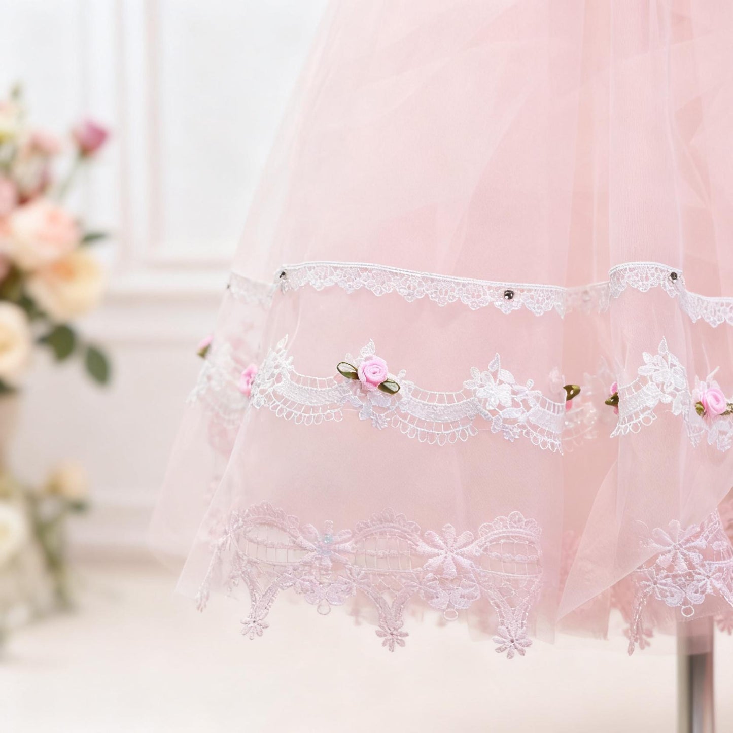 Pink Floral Ballet Tutu: Custom Aurora Costume, Adult & Child,Aurora/Nutcracker